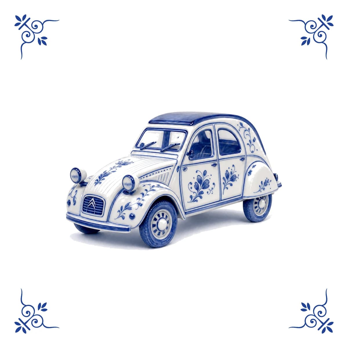 Citroën 2CV – Delft blue tile