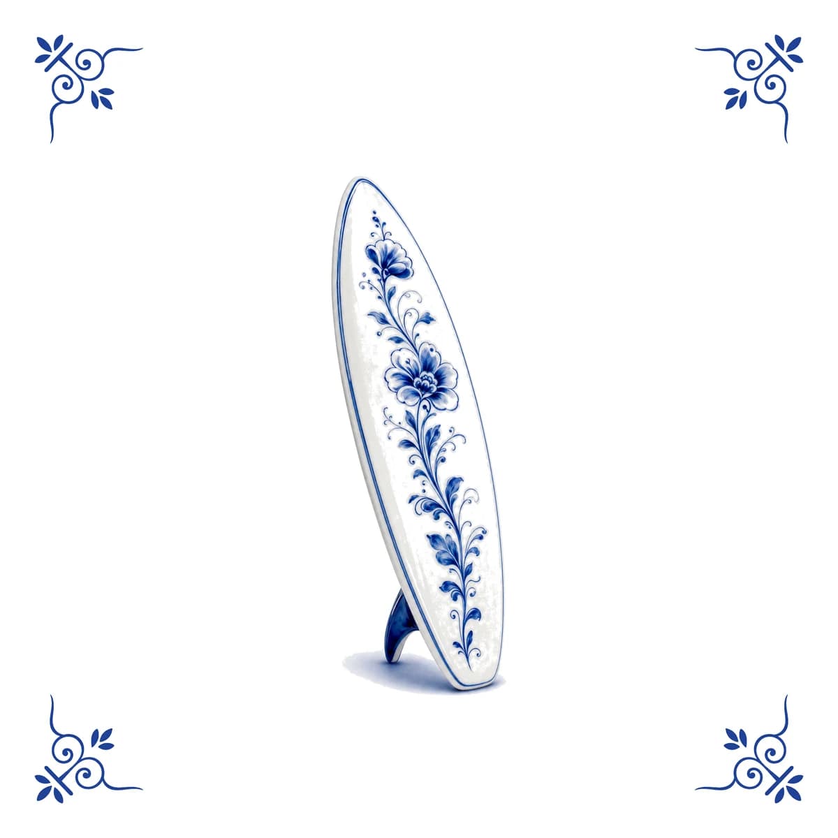 Surfboard – Delft blue tile